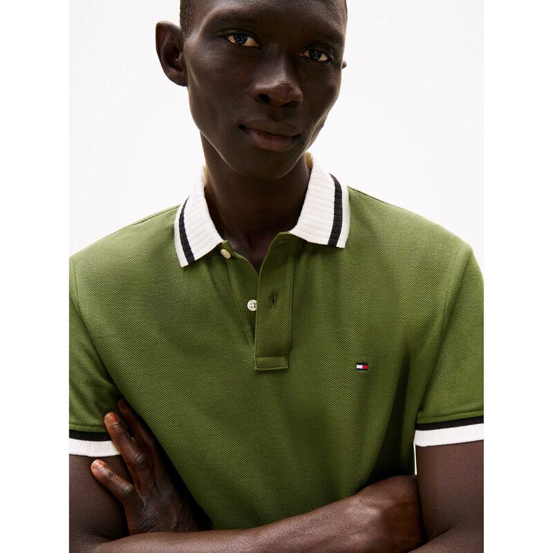 Tommy Hilfiger Collar & Cuff Interest Reg Polo image number 2